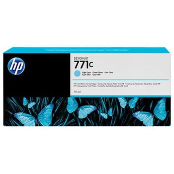 HP 771C Light Cyan Original Ink Cartridge (B6Y12A)