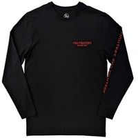 foo fighters camisa manga larga wasting light para hombre