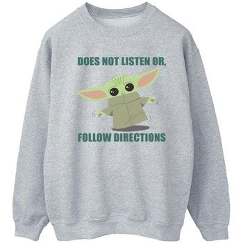 Disney Jersey The Mandalorian Does Not Listen para mujer