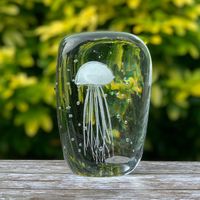 glow jellyfish paperweight