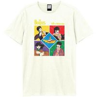 amplified clothing camiseta manga larga yellow submarine shapes para mujer