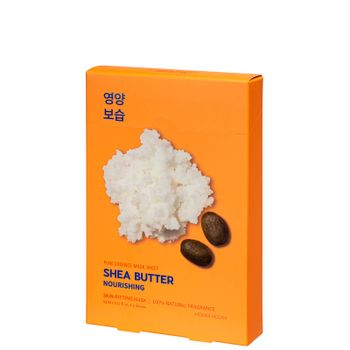 Holika Holika Pure Essence Mask Sheet (5 Masks) 155ml (Various Options) - Shea Butter