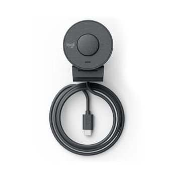 Cámara web Logitech Brio 305 Full HD 2MP USB-C Micrófono Obturador Privacy Grafito