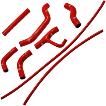 Tubo radiador Ducati Hypermotard 939 kit Samco rojo