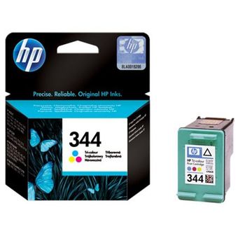 HP 344 Tri-Colour Original standard Capacity Inkjet Print Cartridge with Vivera Inks