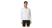 camiseta blanca de manga larga para mujer helly hansen shine