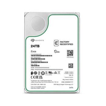 Disco Duro Seagate Exos ST24000NM000C 24TB HDD 7200rpm SATA III 512MB
