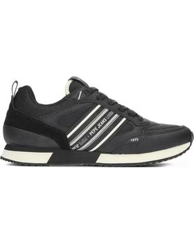 de PEPE JEANS PMS40014 ZAPATILLAS CASUAL DE HOMBRE NEGRO