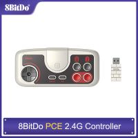 mando inalambrico 8bitdo pce core 24g para motor de pc mini motor de pc coregrafx mini turbografx-16 mini para nintendo switch