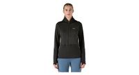 patagonia r1 pullover hoody negro forro polar de mujer