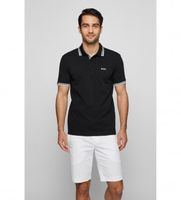 boss para hombre 50469055 polo paddy negro s casual algodon manga corta