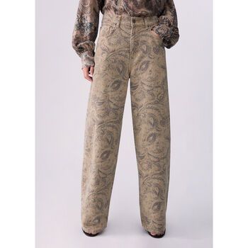 Liu Jo Pantalones Pantalones boy con estampado glitter para mujer