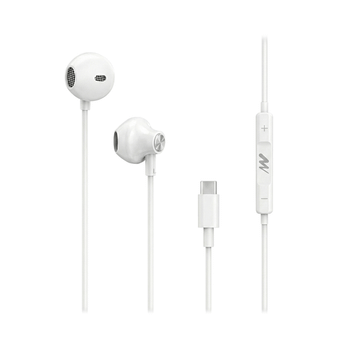 AURICULARES  NETWAY ENERGY TIPO C BLANCO