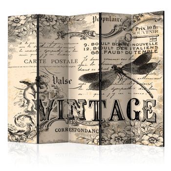 Biombo - Vintage Correspondence Ii (225x172 Cm)