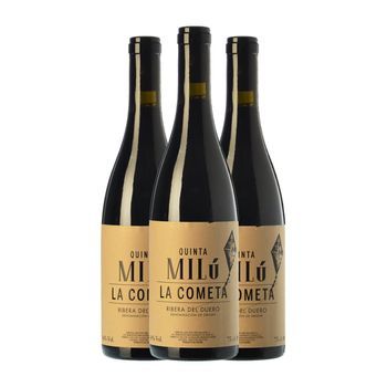 Quinta Milú Vino Tinto La Cometa Ribera Crianza 75 Cl 14% Vol. (pack De 3 Unidades)