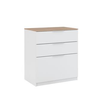 Aparador Betti 50 X 90 Cm Con 3 Cajones Vicco