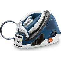 tefal pro express gv7850 steam generator iron - blue  white blue