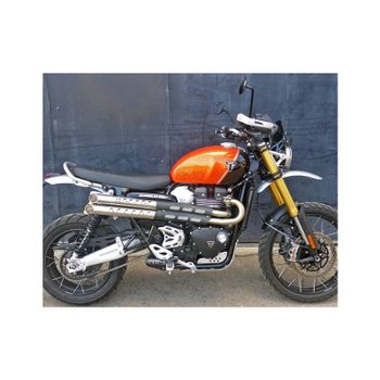 Sistema de escape Triumph Scrambler 1200 X E5+ Mass Mohave 2-2