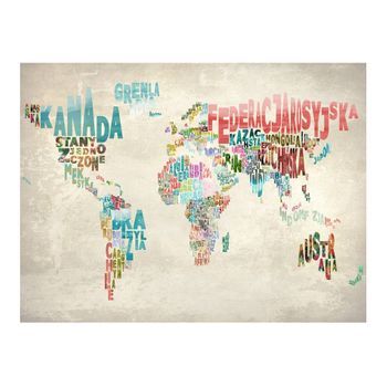Papel Pintado 3d - Un Mundo Sin Fronteras (250x193 Cm)