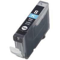 compatible photo cyan canon cli-8pc ink cartridge replaces canon 0624b001