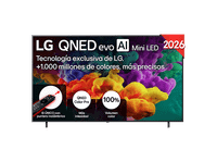 tv qned mini led 86 - lg 86qned85b6b uhd 4k procesador inteligente r8 ai processor 4k gen3 smart tv dvb-t2 h265 negro
