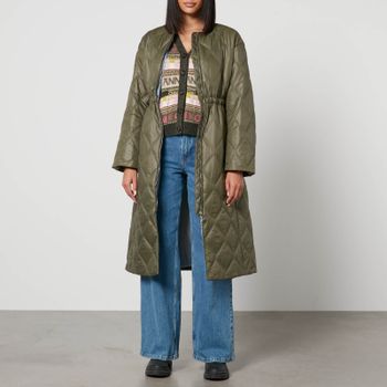 Ganni Quilted Nylon Coat - L/XL