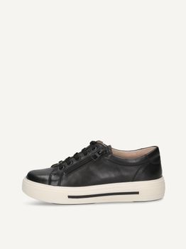CAPRICE Sneaker, black, made of Leather, Size 40