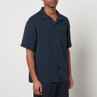 nn07 julio linen-blend shirt - s