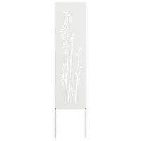pantalla de privacidad para jardin floral 32 x 140 cm vidaxl