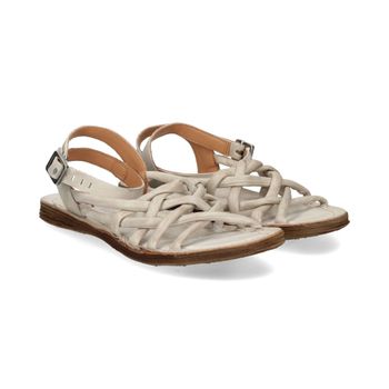 A.s.98 Sandalias Planas Mujer - Gris Talla 38