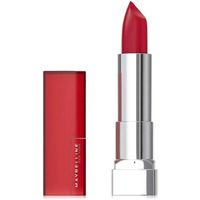 maybelline new york pintalabios color sensational matte lipstick - 968 rich ruby para mujer