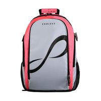 mochila endless icon blanco rosa