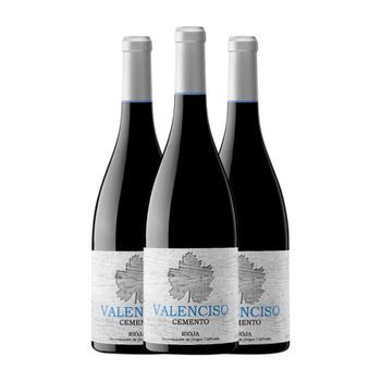 Valenciso Vino Tinto Cemento Rioja 75 Cl 13.5% Vol. (pack De 3 Unidades)