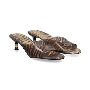 Just Cavalli Sandalias Con Tacón Mujer - Beige Talla 37