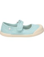 zapatillas de lona infantiles igor s10331-026 turquesa 24