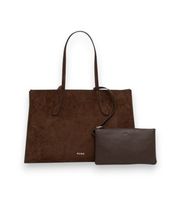 hugo para mujer 50573274 bolso tote cymbeline marron oscuro osfa casual poliester