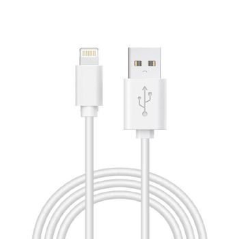 Cool Cable Lightning 1m Blanco
