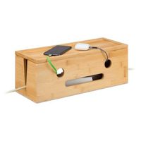 decodificador de cable de bambu verde 40 cm