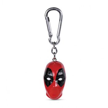 Pyramid Llavero 3D de Gancho Logo Marvel Deadpool