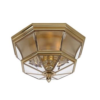 Plafón de exterior newbury (3 luces)