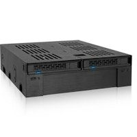 icy dock mb322sp-b caja para disco duro externo 2535 pulgadas pulgadas carcasa de disco durossd negro