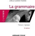 la grammaire vol 2 la syntaxe