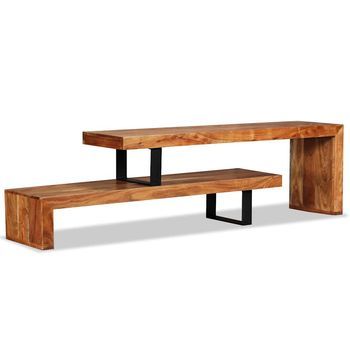 Mueble Tv | Mueble De Salón | Armario Tv De Madera Maciza De Acacia