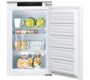 INF 901 E AA Integrated Freezer - Sliding Hinge, Cream