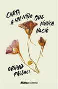 carta a un nino que nunca nacio