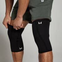 par de rodilleras de entrenamiento unisex de mp - negro - l