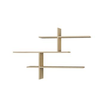 Estantería De Pared Leta Madera Natural