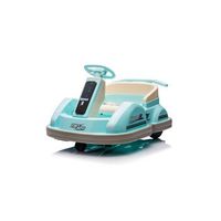 auto de choques - autogiro electrico azul - coche electrico infantil para ninos bateria 6v con mando control remoto