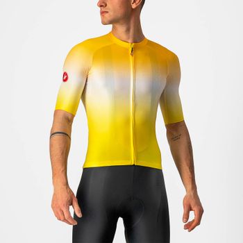 Castelli Aero Race 6.0 Jersey - XXXL - Maize/Saffron