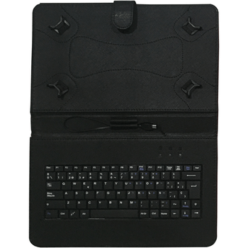 FUNDA TABLET TALIUS 10 CV-3006 NEGRA ESPECIAL APAISADAS TAL-CV3006-BLK